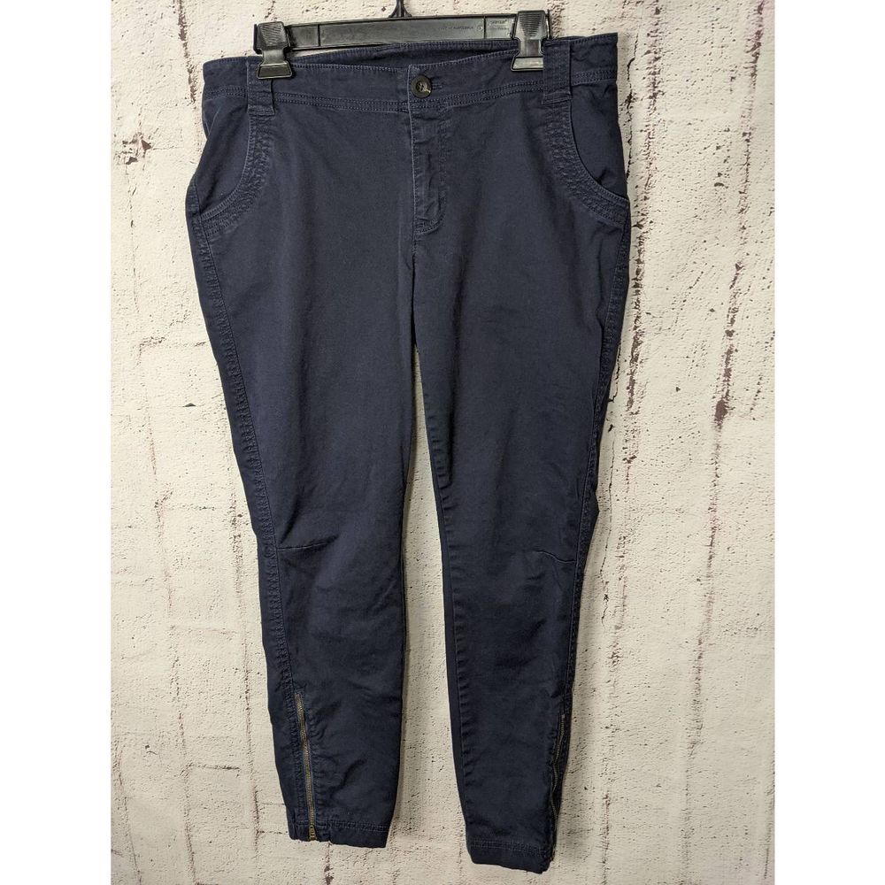 Athleta Blue Jogger Track Pants Relaxed Fit